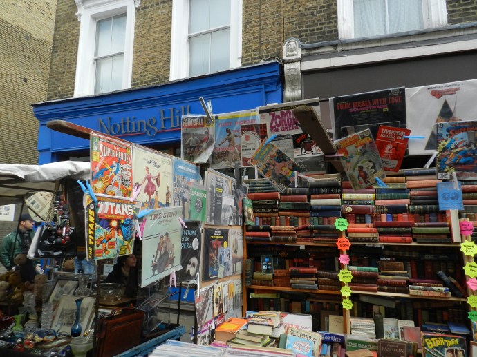 Livraria em Portobello Road retratada no filme "Um lugar chamado Notting Hill"